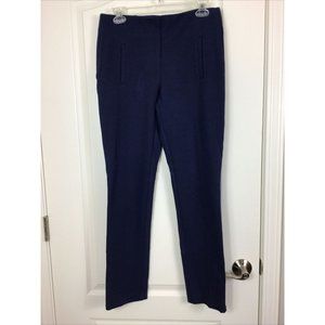 Chico’s So Slimming Kings Navy Juliet Slim Leg Pants, 00T NWT